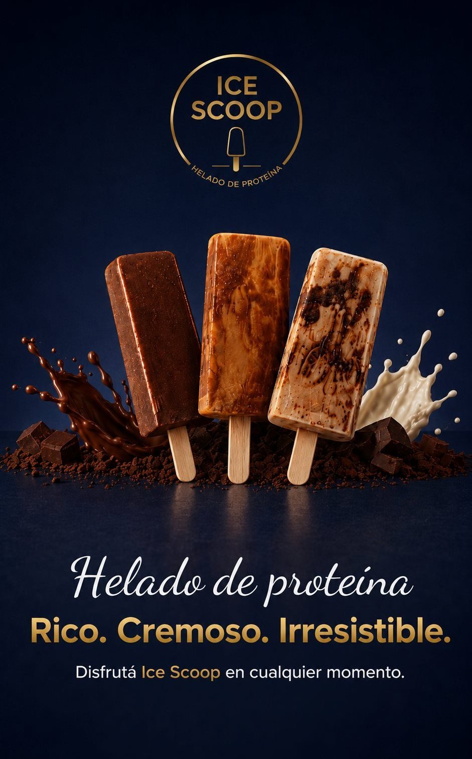 Ice Scoop, helado de proteína rico, cremoso e irresistible